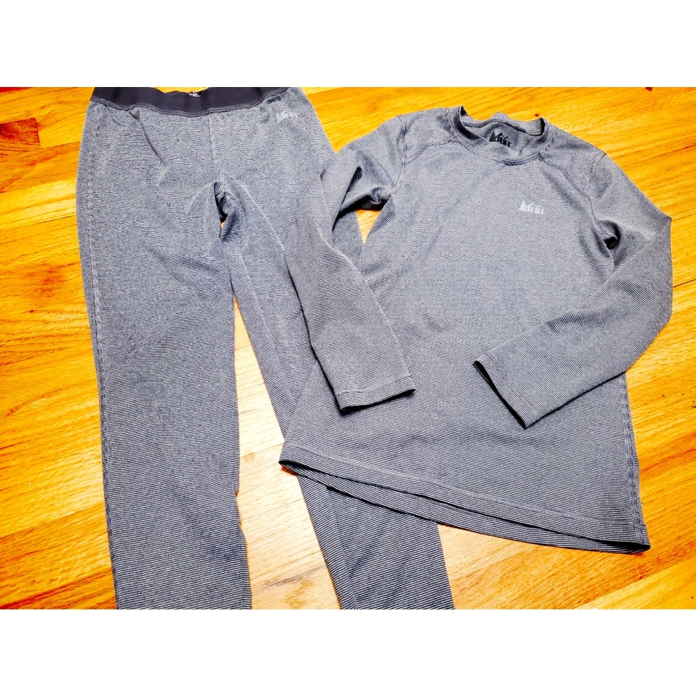 REI Boys Thermal Base Layer Set Small